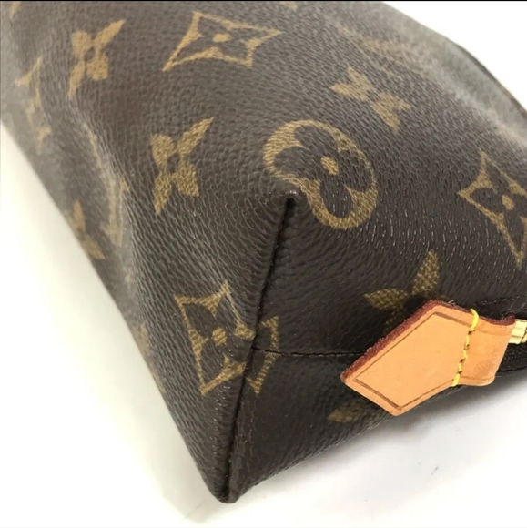 LOUIS VUITTON Monogram Pochette Makeup Cosmetics Pouch - Picture 12 of 16